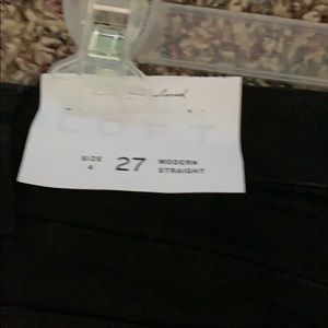 Loft black jeans